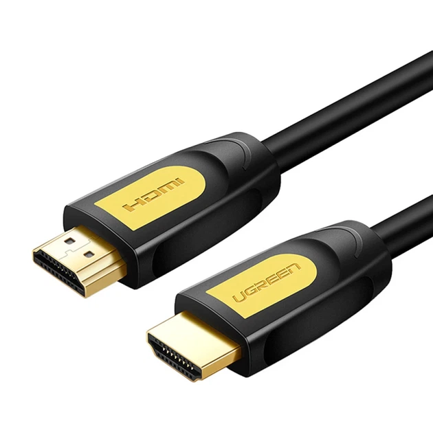 Кабель Ugreen HD101 HDMI 1.4 FullHD 60Hz 10m черно-желтый (10170) - Фото 1 Кабель Ugreen HD101 HDMI 1.4 FullHD 60Hz 10m черно-желтый (10170) - изображение 1
