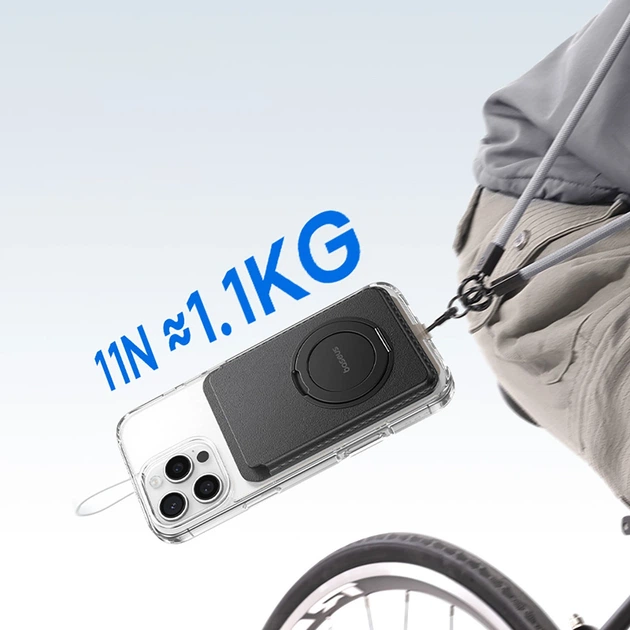 Гаманець Baseus MagPro 3 з підставкою Black with MagSafe (6932172690281) - зображення 14