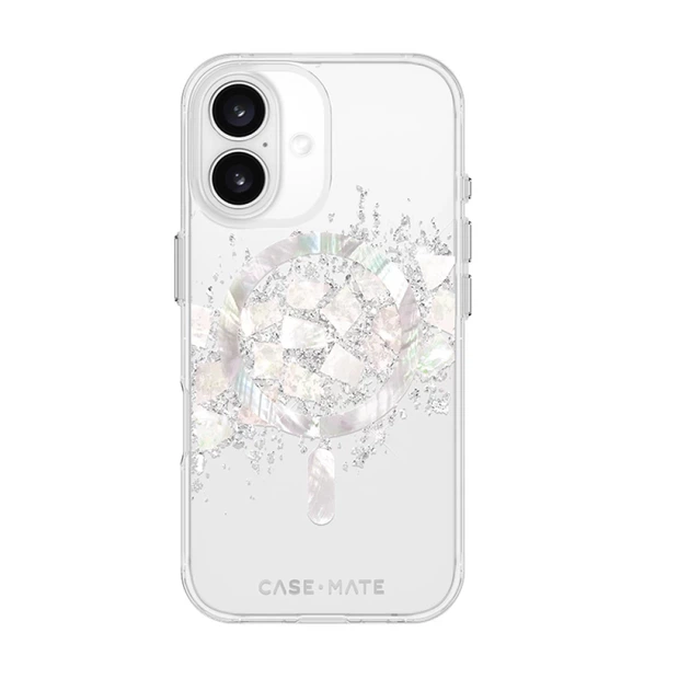 Чехол Case-Mate Karat для iPhone 16 A Touch of Pearl with MagSafe (CM054336) - Фото 2 Чехол Case-Mate Karat для iPhone 16 A Touch of Pearl with MagSafe (CM054336) - изображение 2