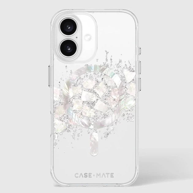 Чехол Case-Mate Karat для iPhone 16 A Touch of Pearl with MagSafe (CM054336) - Фото 9 Чехол Case-Mate Karat для iPhone 16 A Touch of Pearl with MagSafe (CM054336) - изображение 9
