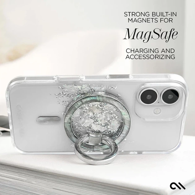 Чехол Case-Mate Karat для iPhone 16 A Touch of Pearl with MagSafe (CM054336) - Фото 14 Чехол Case-Mate Karat для iPhone 16 A Touch of Pearl with MagSafe (CM054336) - изображение 14