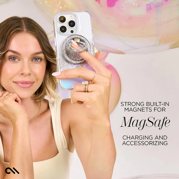 Чехол Case-Mate Karat для iPhone 16 Pro Holographic Soap Bubble with MagSafe (CM054716) - Фото 12 Чехол Case-Mate Karat для iPhone 16 Pro Holographic Soap Bubble with MagSafe (CM054716) - изображение 12