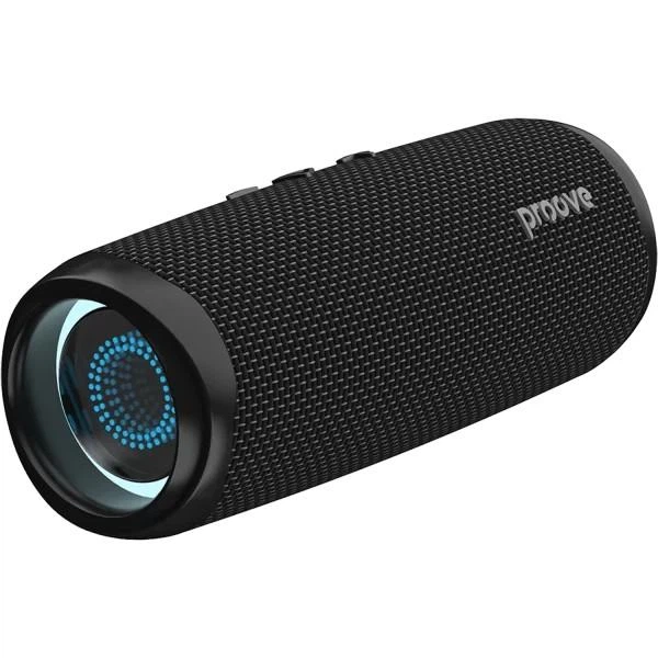 Портативная акустика Proove Rumble 20W BT5.4 Auracast 3000mAh LED IPX5 APP усиленные басы черный - изображение 7
