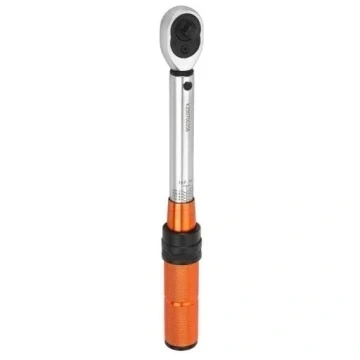 Ключ динамометрический Kraft&Dele KD11394 1/4" 5-25 Нм с битами и торцевыми головками в кейсе 32 шт - изображение 6