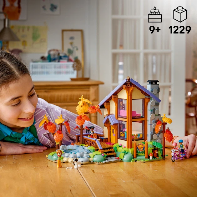 Конструктор LEGO Friends Затишний лісовий будиночок для осіннього відпочинку 1229 деталей (42705) - зображення 3