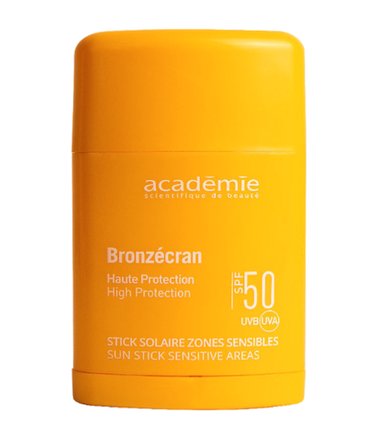 Солнцезащитный стик для чувствительных зон SPF 50 Academie Bronzecran Sun Stick Sensitive Areas SPF 50 10мл - изображение 4