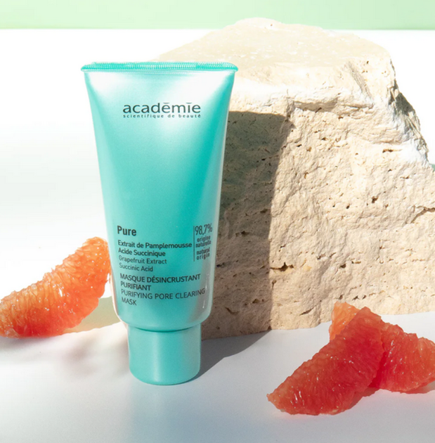 Маска для очистки пор с экстрактом грейпфрута Academie Purifying Pore Clearing Mask 50 мл - изображение 2