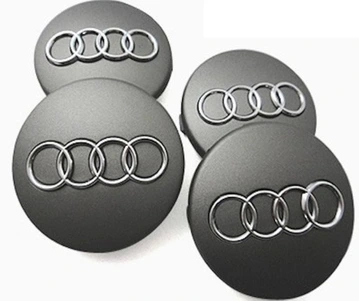 Колпачки на диски Audi 4B0601170 60 мм 57 мм серые заглушки ауди - Фото 4 Колпачки на диски Audi 4B0601170 60 мм 57 мм серые заглушки ауди - изображение 4