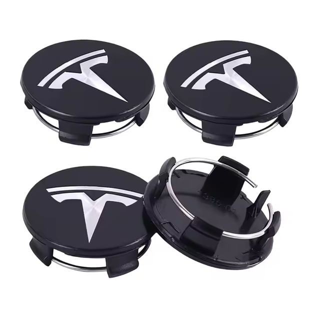 Колпачки на литые диски Tesla 6005879-00-A 57 мм 50 мм черные заглушки в диски тесла - изображение 3
