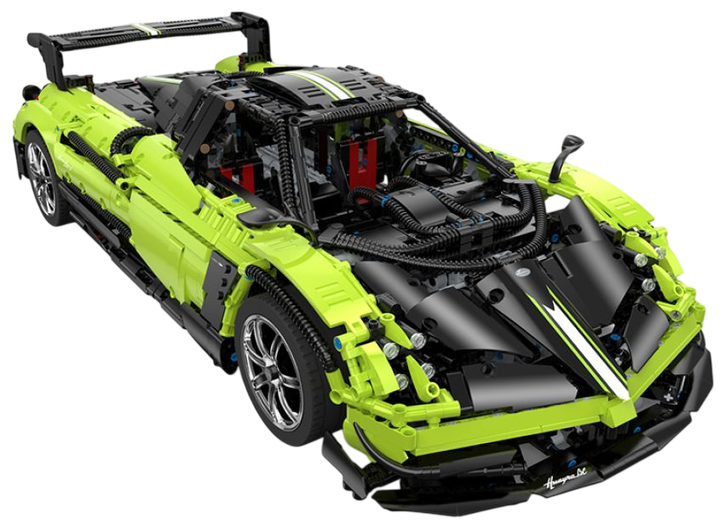 Конструктор Rastar Pagani Huayra BC 1:8 2899 елементів 97900-G (6930751322370) - Фото 4 Конструктор Rastar Pagani Huayra BC 1:8 2899 елементів 97900-G (6930751322370) - зображення 4
