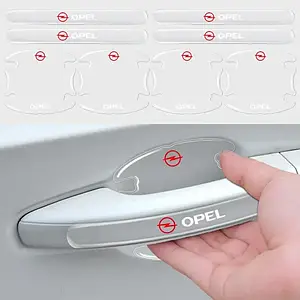 Защитные наклейки на ручки и под ручки автомобиля опель Opel комплект 8 штук - изображение 3