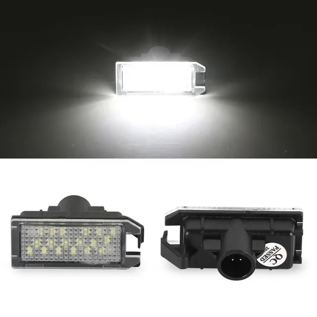 Подсветка номера LED Джип Jeep Grand Cherokee 14-20 Compass Patriot 14-17 Dodge Viper 13-17 Fiat 500 usa Maserati 2 штуки - изображение 6