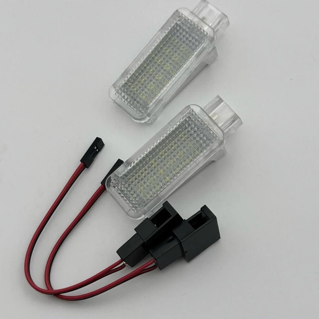 LED-підсвітка салону багажника бардачка skoda AUDI Ауді Porsche порш VW Volkswagen фольцваген seatшкода 2 штуки - зображення 5