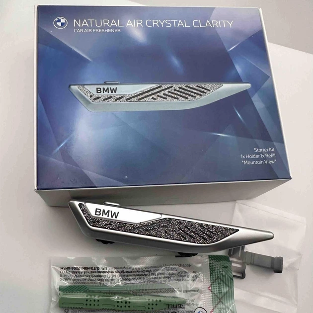 Базовый комплект освежителя воздуха салона ароматизатор BMW бмв natural air cristal clarity - изображение 3