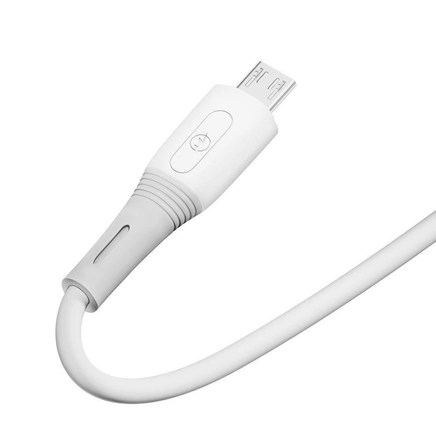 Кабель USB Ridea RC-SI35 SiliconePro Micro 3A Белый - изображение 3