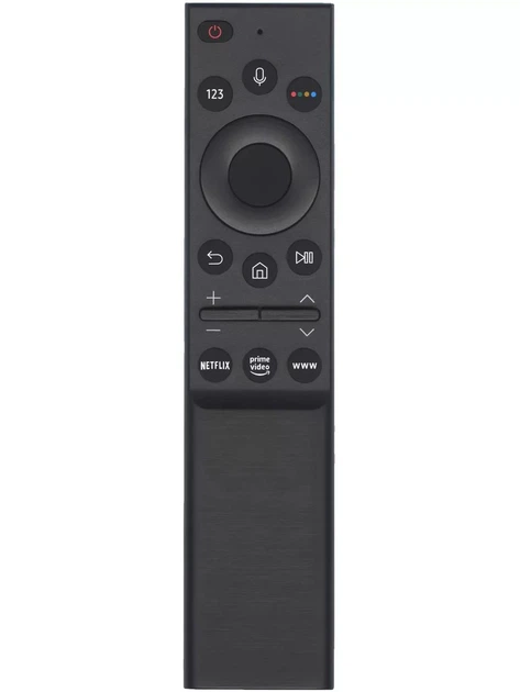 Пульт для телевизоров Samsung Smart TV с голосовым управлением микрофоном поиском и Bluetooth дистанционного управления смарт ТВ самсунг универсальный совместимый Netflix и Prime замена пульта + Батарейки - изображение 6