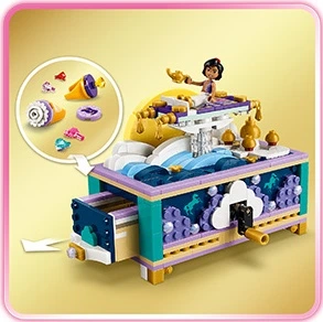 Конструктор LEGO Disney Princess Скринька для коштовностей Жасмін 458 деталей (43295) - зображення 7