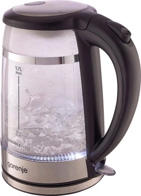 Електрочайник Gorenje K17GDW (KEG5818-GS) Stainless steel UA - зображення 4