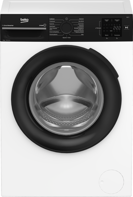 Пральна машина BEKO BM1WFSU36233WPBB - Фото 1 Пральна машина BEKO BM1WFSU36233WPBB - изображение 1