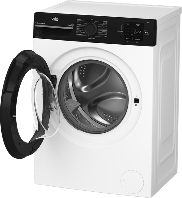 Пральна машина BEKO BM1WFSU36233WPBB - Фото 4 Пральна машина BEKO BM1WFSU36233WPBB - изображение 4