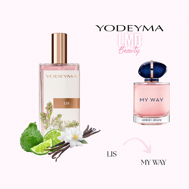 Жіноча парфумована вода Lis Yodeyma (Armani my way квітки апельсина, туберози та ванілі з Мадагаскару) 50 мл - зображення 12