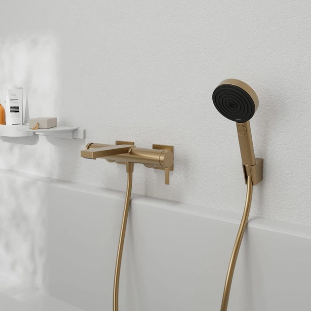 Змішувач hansgrohe Tecturis E для ванни, Brushed Bronze (73420140) - изображение 3