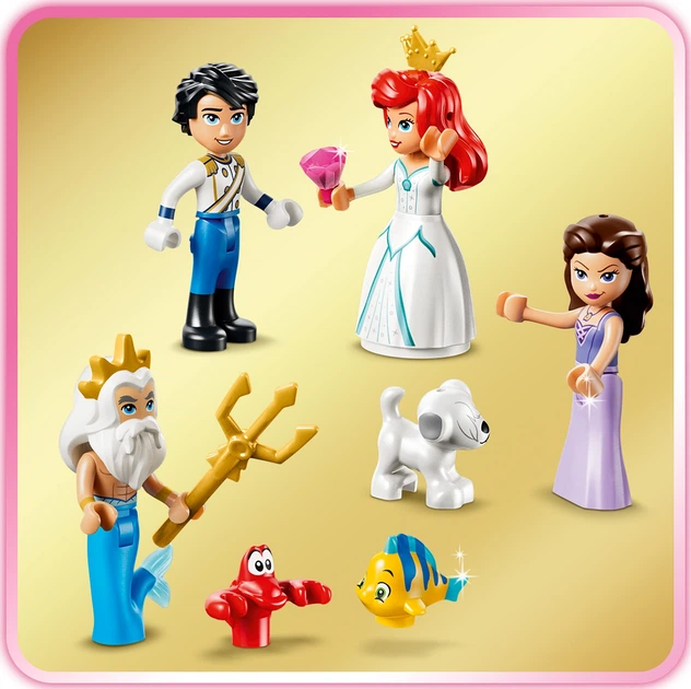 Конструктор LEGO Disney Princess Королівський весільний човен Аріель 519 деталей (43299) - зображення 3