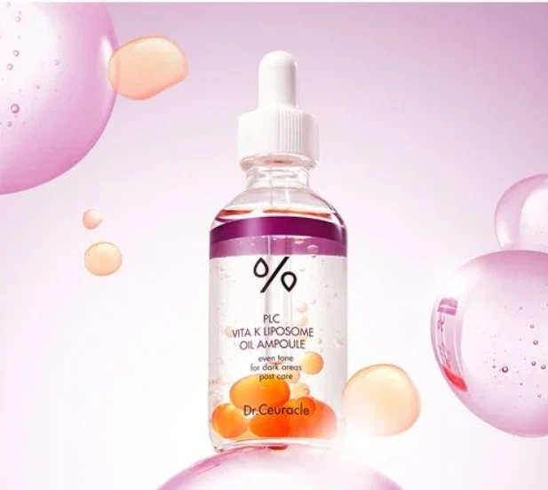 Ампула DR.CEURACLE PLC Vita K Liposome Oil Ampoule 50 мл - зображення 4