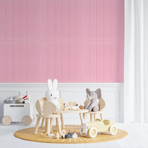 Самоклеящаяся 3D панель Sticker Wall на стену, для кухни, ванной под розовое дерево 700x700x4мм SW-00001384 - изображение 5