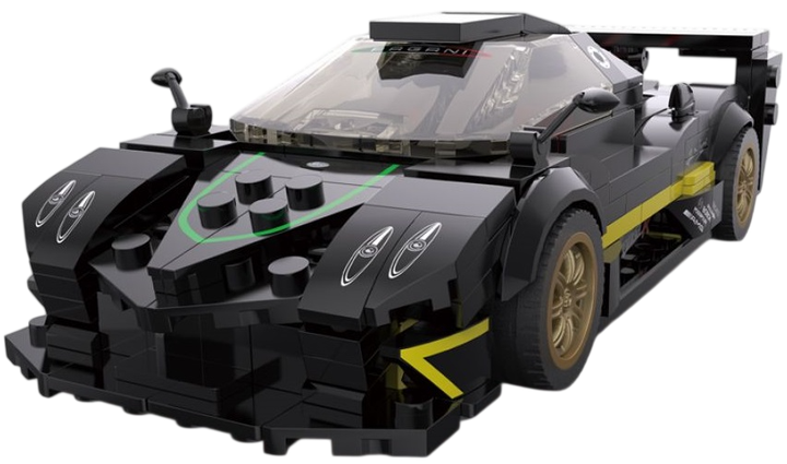 Конструктор Rastar Pagani Zonda R 1:28 387 елементів 93900-B (6930751323025) - Фото 2 Конструктор Rastar Pagani Zonda R 1:28 387 елементів 93900-B (6930751323025) - зображення 2