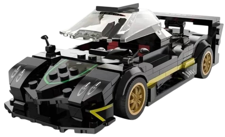 Конструктор Rastar Pagani Zonda R 1:28 387 елементів 93900-B (6930751323025) - Фото 3 Конструктор Rastar Pagani Zonda R 1:28 387 елементів 93900-B (6930751323025) - зображення 3