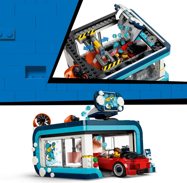 Конструктор LEGO City Тунельна автомийка 583 деталі (60497) - зображення 4