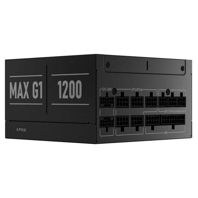 Блок питания APNX MAX G1 1200 (APPG-MXK2FEC.X1) 1200W - изображение 3