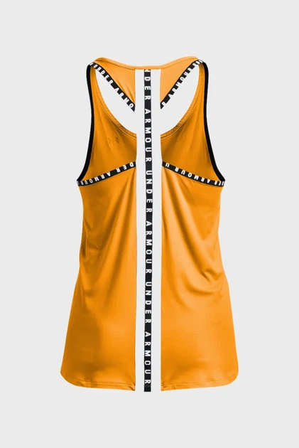 Майка жіноча помаранчева UA Knockout Tank Under Armour S 1351596-588 - зображення 6