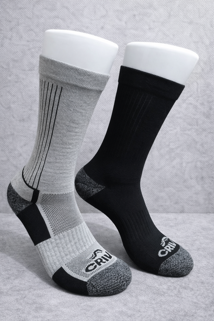 Мужские трекинговые носки Calze Sportive CRIVIT PREMIUM 41-42р 2 пары - Фото 3 Мужские трекинговые носки Calze Sportive CRIVIT PREMIUM 41-42р 2 пары - изображение 3