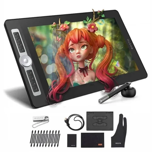 Графический монитор Bosto BT-16HDT PRO, Black - Фото 5 Графический монитор Bosto BT-16HDT PRO, Black - изображение 5