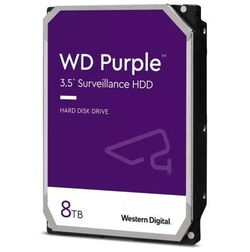 Жесткий диск 3.5" 8Tb Western Digital Purple, SATA3, 256 Мб, 5640 об/мин (WD85PURZ) - Фото 1 Жесткий диск 3.5" 8Tb Western Digital Purple, SATA3, 256 Мб, 5640 об/мин (WD85PURZ) - изображение 1