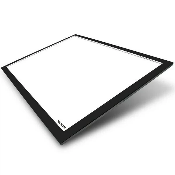 Планшет (светокопировальный) Huion A3 + перчатка, Black/White - Фото 2 Планшет (светокопировальный) Huion A3 + перчатка, Black/White - изображение 2