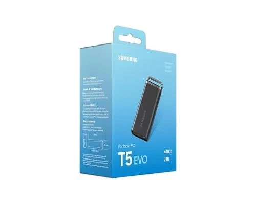 Внешний накопитель SSD, 2Tb, Samsung T9, Black (MU-PG2T0B/EU) - изображение 7