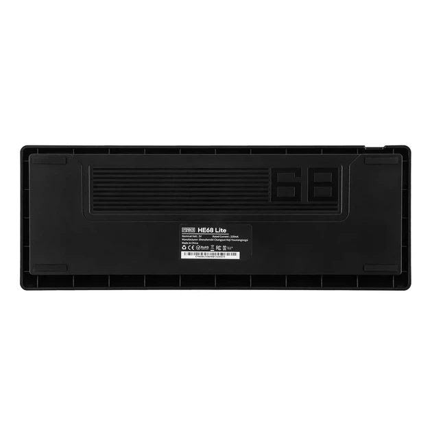 Магнітна клавіатура Epomaker HE68 Lite Black, Hall Effect, Rapid Trigger, 8000 Гц опитування, A-RGB підсвічування, 65% - зображення 5