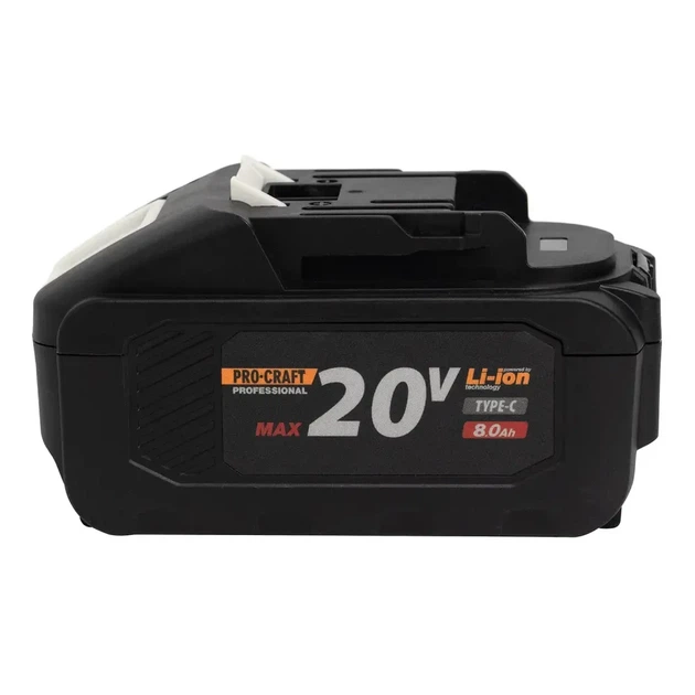 Аккумуляторная батарея Procraft Battery20/8C 8 Аг Type-C - Фото 4 Аккумуляторная батарея Procraft Battery20/8C 8 Аг Type-C - изображение 4