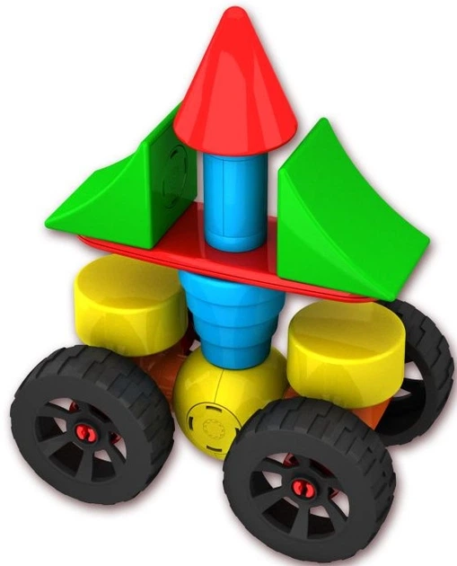 Klocki magnetyczne MalBlo Popular Mag Builders 40 elementów POP 18303 (755828183038) - Zdjęcie 4 Klocki magnetyczne MalBlo Popular Mag Builders 40 elementów POP 18303 (755828183038) - obraz 4