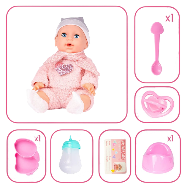 Лялька MalPlay зі звуками та аксесуарами 35 см 113720 (5901924245834) - зображення 5