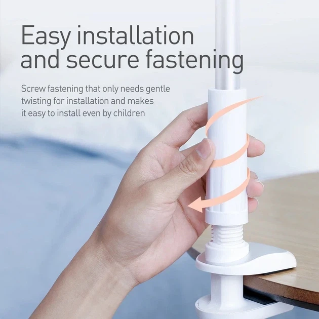 Держатель для телефона Baseus Unlimited Adjustment Lazy Phone Holder SULR-0S Silver - изображение 5