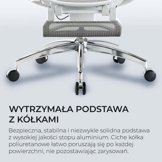 Fotel biurowy Sihoo DORO C300 Pro Mesh White (DORO-C300-PRO-M102-JT) - Zdjęcie 20 Fotel biurowy Sihoo DORO C300 Pro Mesh White (DORO-C300-PRO-M102-JT) - obraz 20