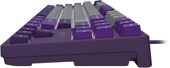 Klawiatura przewodowa Fury Kanabo K2 Grey-Violet (NFU-2350) - obraz 4