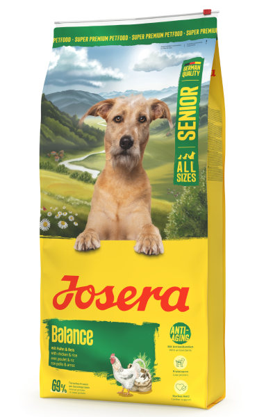 Сухий корм Josera Balance з м'ясом домашньої птиці для малоактивних собак, із надлишковою вагою, та для собак похилого віку. 12,5 кг (4032254786122) - Фото 1 Сухий корм Josera Balance з м'ясом домашньої птиці для малоактивних собак, із надлишковою вагою, та для собак похилого віку. 12,5 кг (4032254786122) - зображення 1