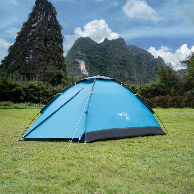 Намет кемпінговий NILS CAMP NIGHTFALL NC6033 блакитний - изображение 9