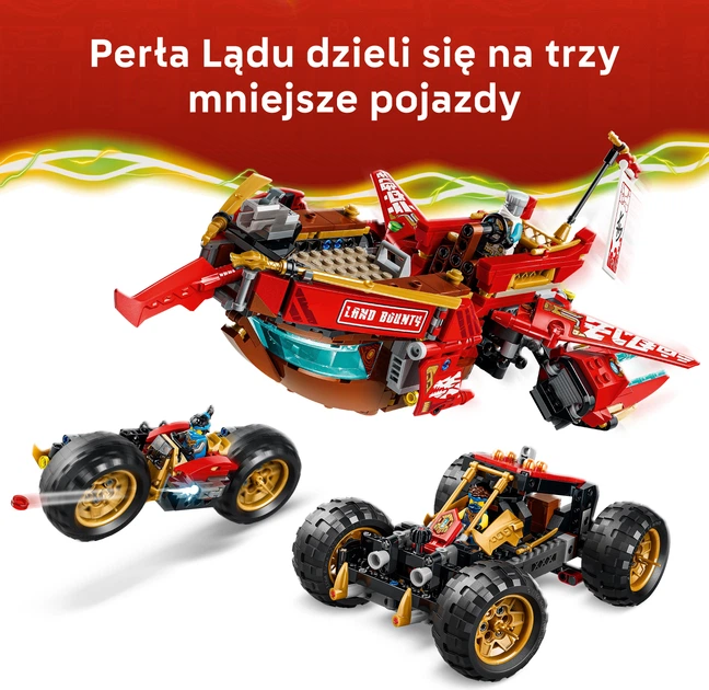 Конструктор LEGO Ninjago Райська земля 1214 деталей (71869) - зображення 4