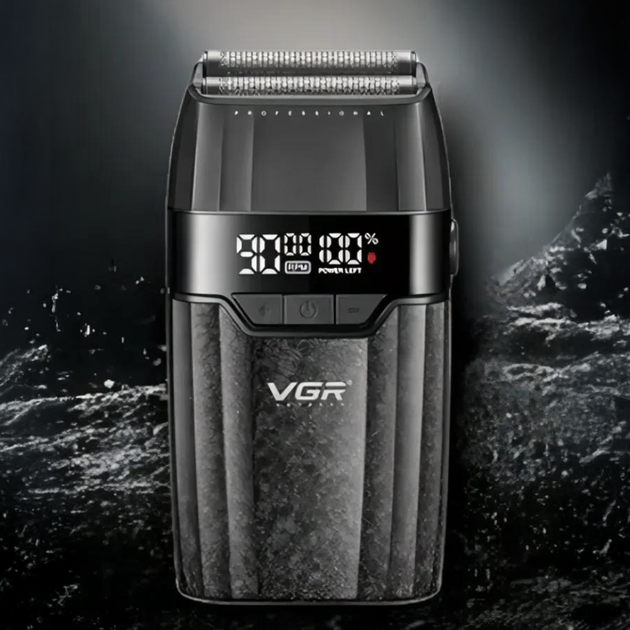 Vgr Pro Професійна акумуляторна бритва-шейвер VGR PRO з подвійним лезом для ...